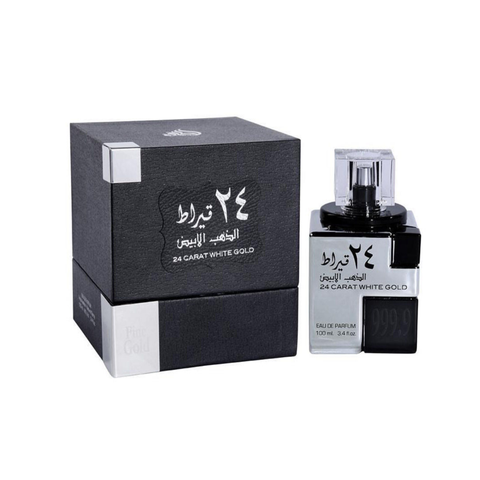 Image of בושם 24 קאראט זהב לבן מבית לטאפה דובאי - 24 Carat White Gold by Lattafa