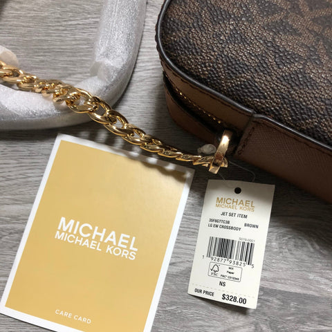 Image of תיק מייקל קורס קרוסבודי MICHAEL KORS דגם 35F8GTTC3B Brown