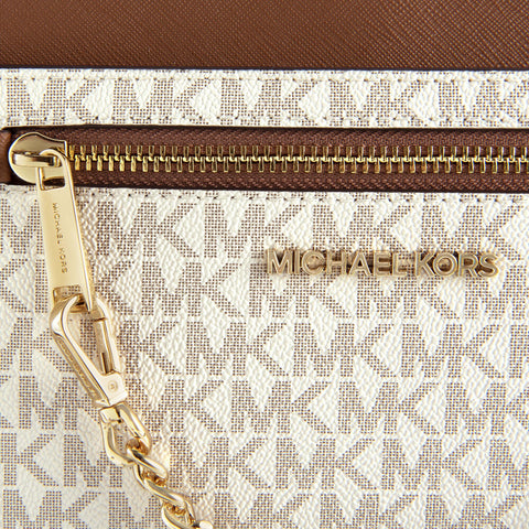 Image of תיק מייקל קורס קרוסבודי - MICHAEL KORS 35S1GTTC9B Vanilla Chain