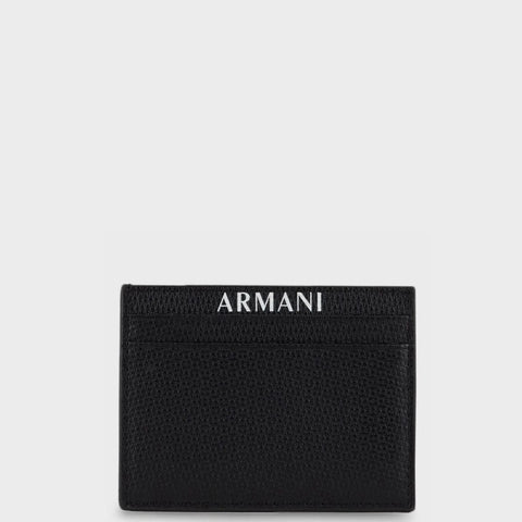 Image of ארנק כרטיסים ארמני - ARMANI דגם Portafogli Uomo Black