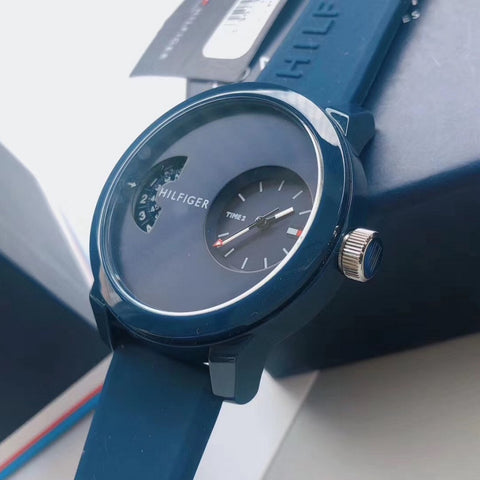 Image of שעון טומי הילפיגר כחול - TOMMY HILFIGER דגם TH1791556