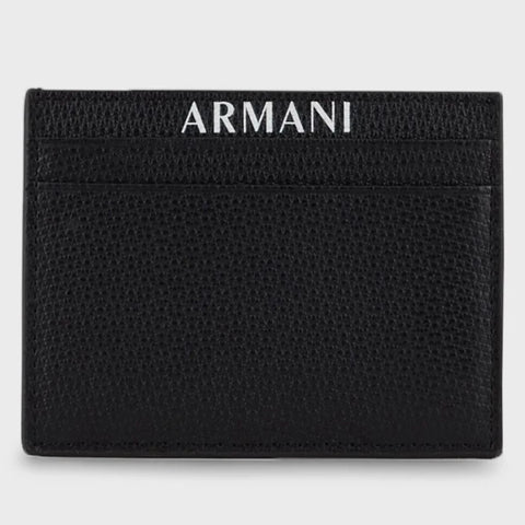 Image of ארנק כרטיסים ארמני - ARMANI דגם Portafogli Uomo Black