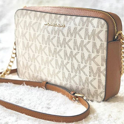 Image of תיק מייקל קורס קרוסבודי - MICHAEL KORS דגם 35F8GTTC3B Vanilla