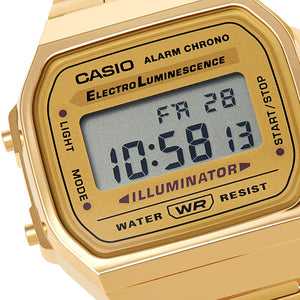 שעון יד דיגיטלי קסיו וינטג' רטרו - A168WG-9EF Casio Vintage Retro